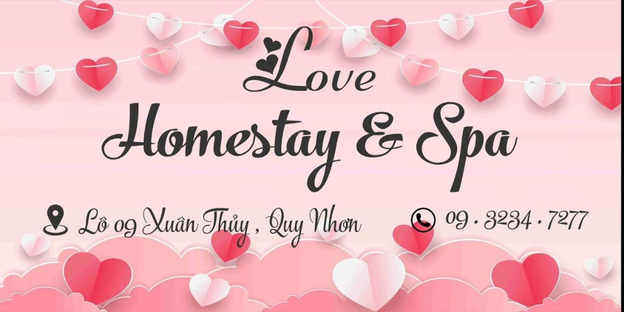 Love Homestay & Spa Куинён Экстерьер фото